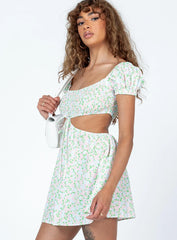 Asmaa Mini Dress Yellow
