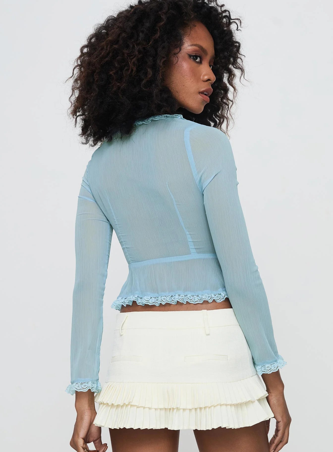 Guillet Long Sleeve Top Blue