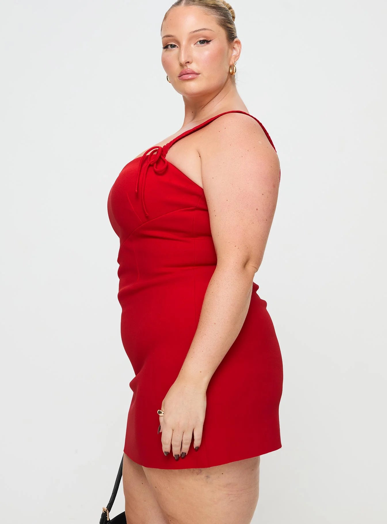 Lovers Quarrel Mini Dress Red Curve
