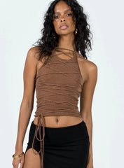 Terah Top Brown