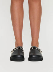 Nellie Flats Black