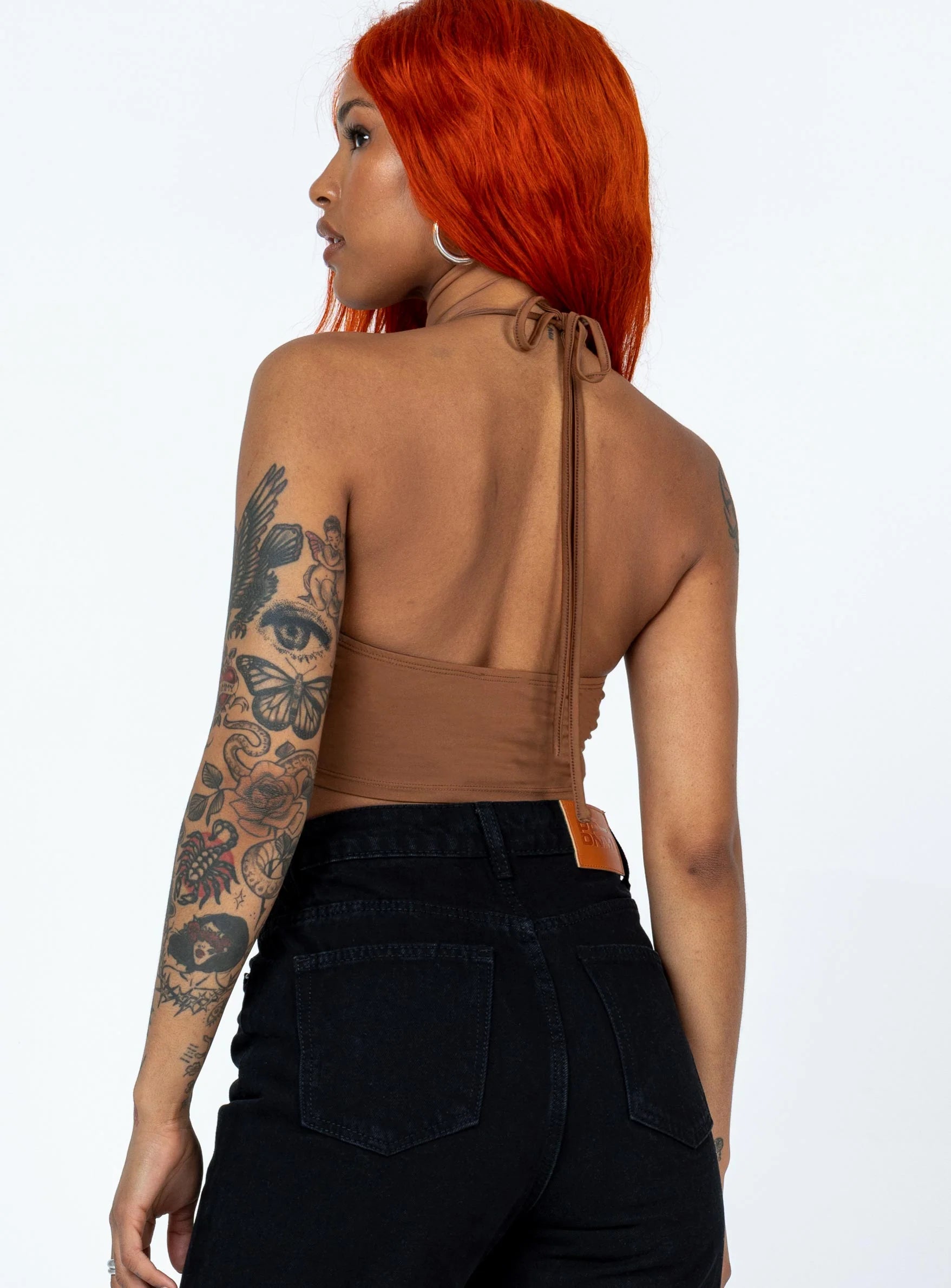 Rumi Top Brown