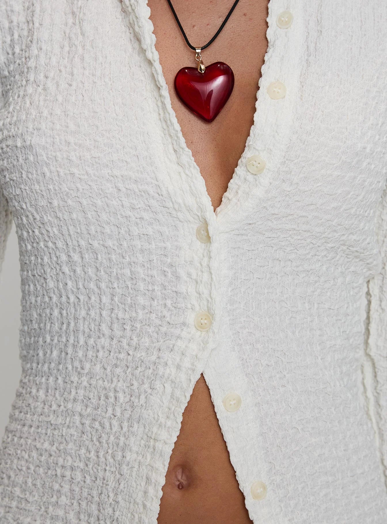 Luther Long Sleeve White