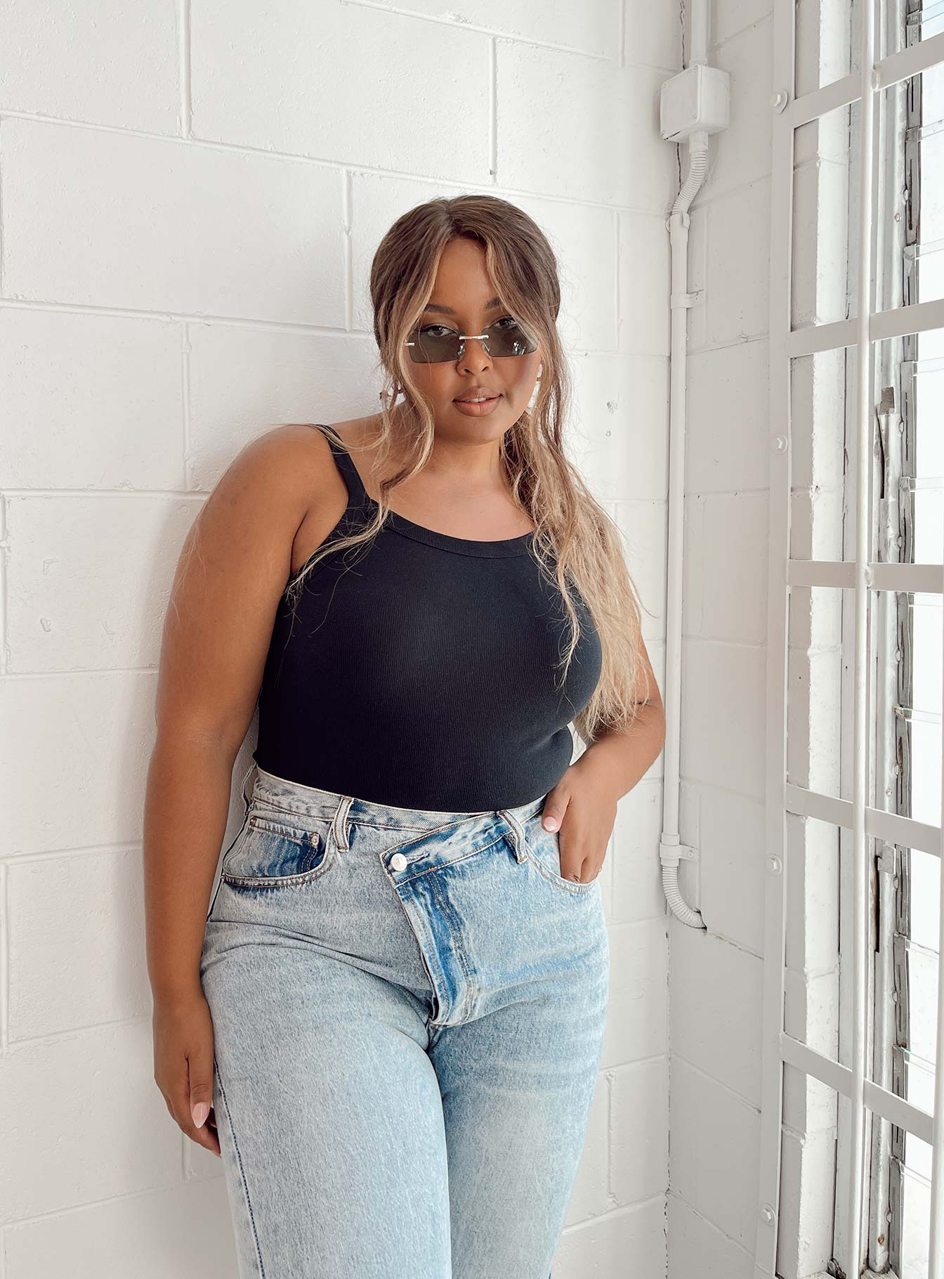 Lindsey Bodysuit Black Curve