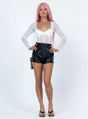 Leonie Bodysuit White