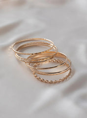 Lucian Bracelet Pack Gold