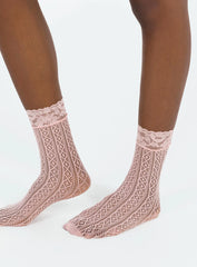 Wallem Socks Pink
