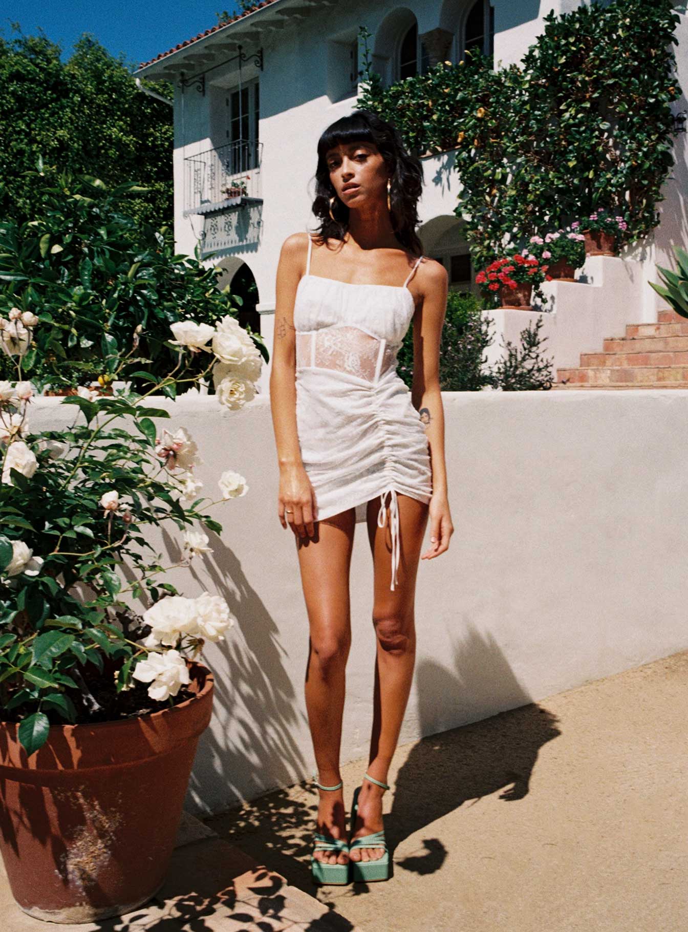 Karme Mini Dress White