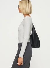 Greener Long Sleeve Bodysuit Grey
