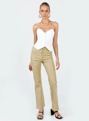Neville Corset Top Ivory