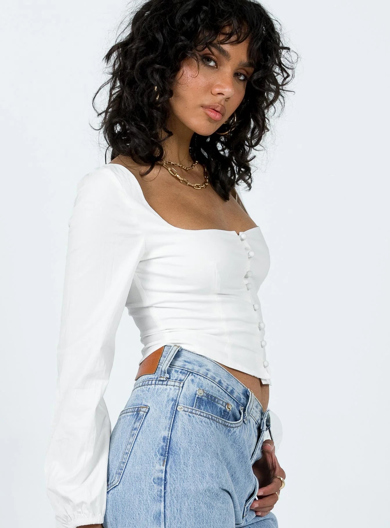Chalmers Top White