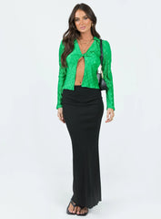 Arminger Long Sleeve Top Apple Green