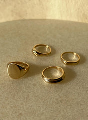 Voodoo Love Ring Set Gold Eco