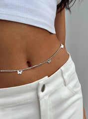 Believer Chain Belt Silver