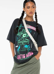 Beastie Boys World Tour Oversized Tee Black