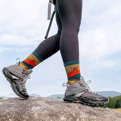 Women's Celeste Micro Crew Midweight Hiking Socks