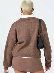 Beth Sweater Brown