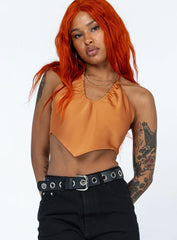 Odilia Top Orange