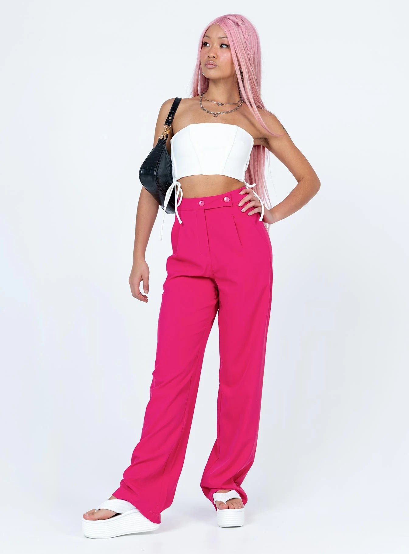 Mylor Strapless Top White