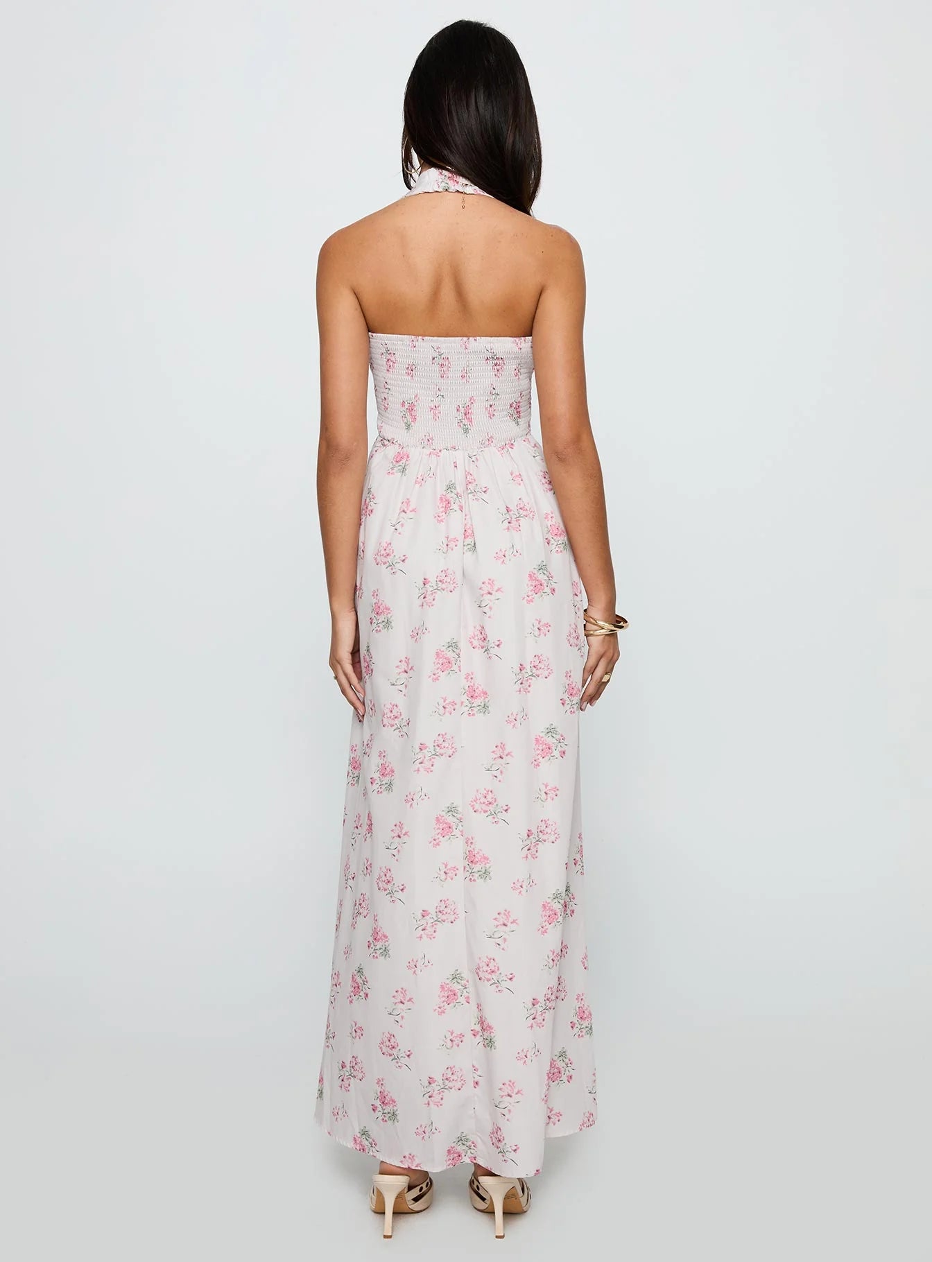 Sunfields Halter Maxi Dress Multi