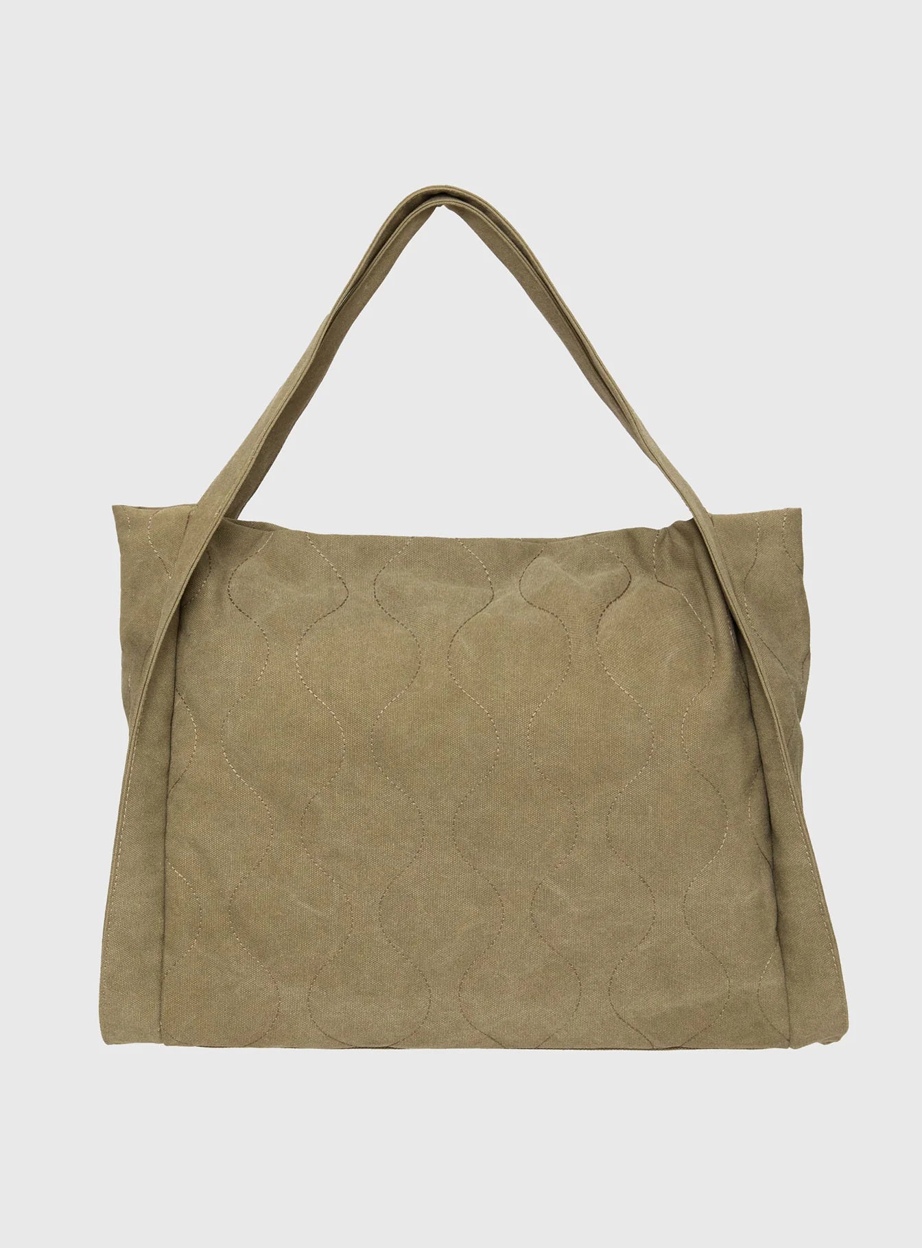 Wandra Quilted Tote Bag Green