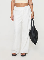 Unfair Pants White