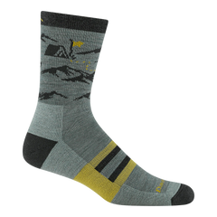 Men's Hike Hike Hut Micro Crew Midweight Hiking Socks