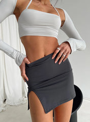 Lowell Mini Skirt Grey