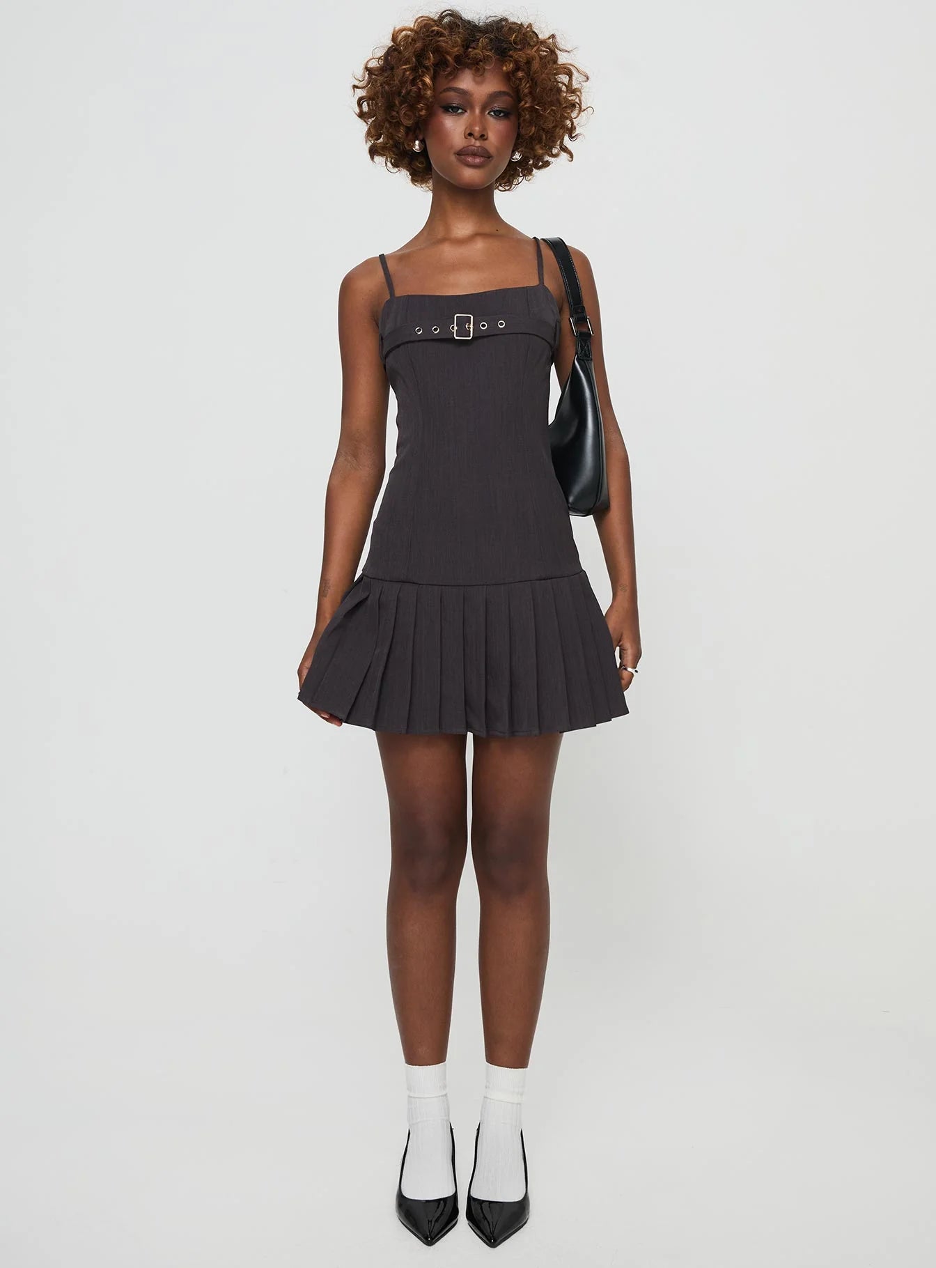 Valletta Mini Dress Slate