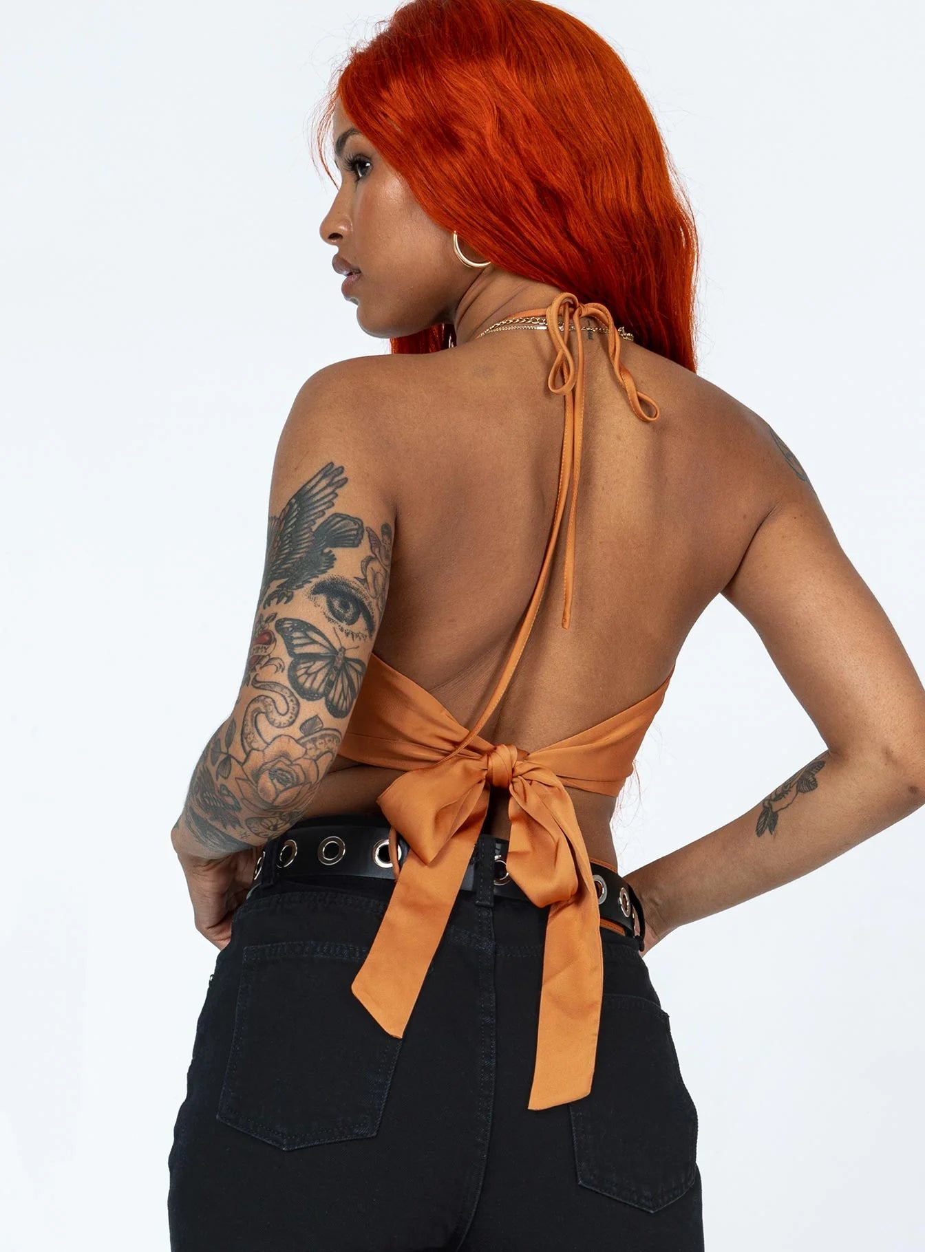 Odilia Top Orange