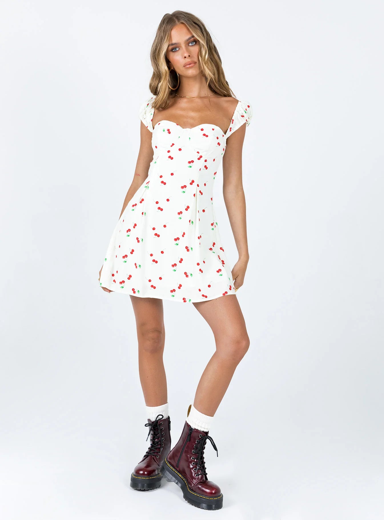 Rozalia Mini Dress White Multi
