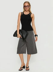 Ceyla Layered Tank Top Black