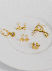 Guess Who Earring Pack Gold