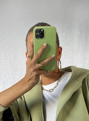 The Classic iPhone Case Green