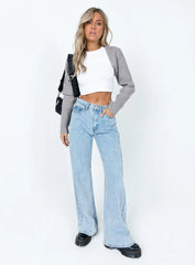 Aytan Bolero Sweater Grey