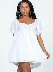 Lillien Mini Dress White