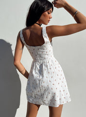 Samana Mini Dress White Tall