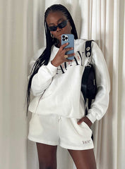 Vaycay Shorts White
