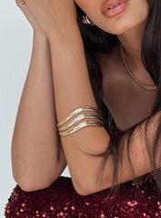Midnight In Paris Cuff Gold