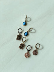 Brolin Earring Pack Gold / Blue