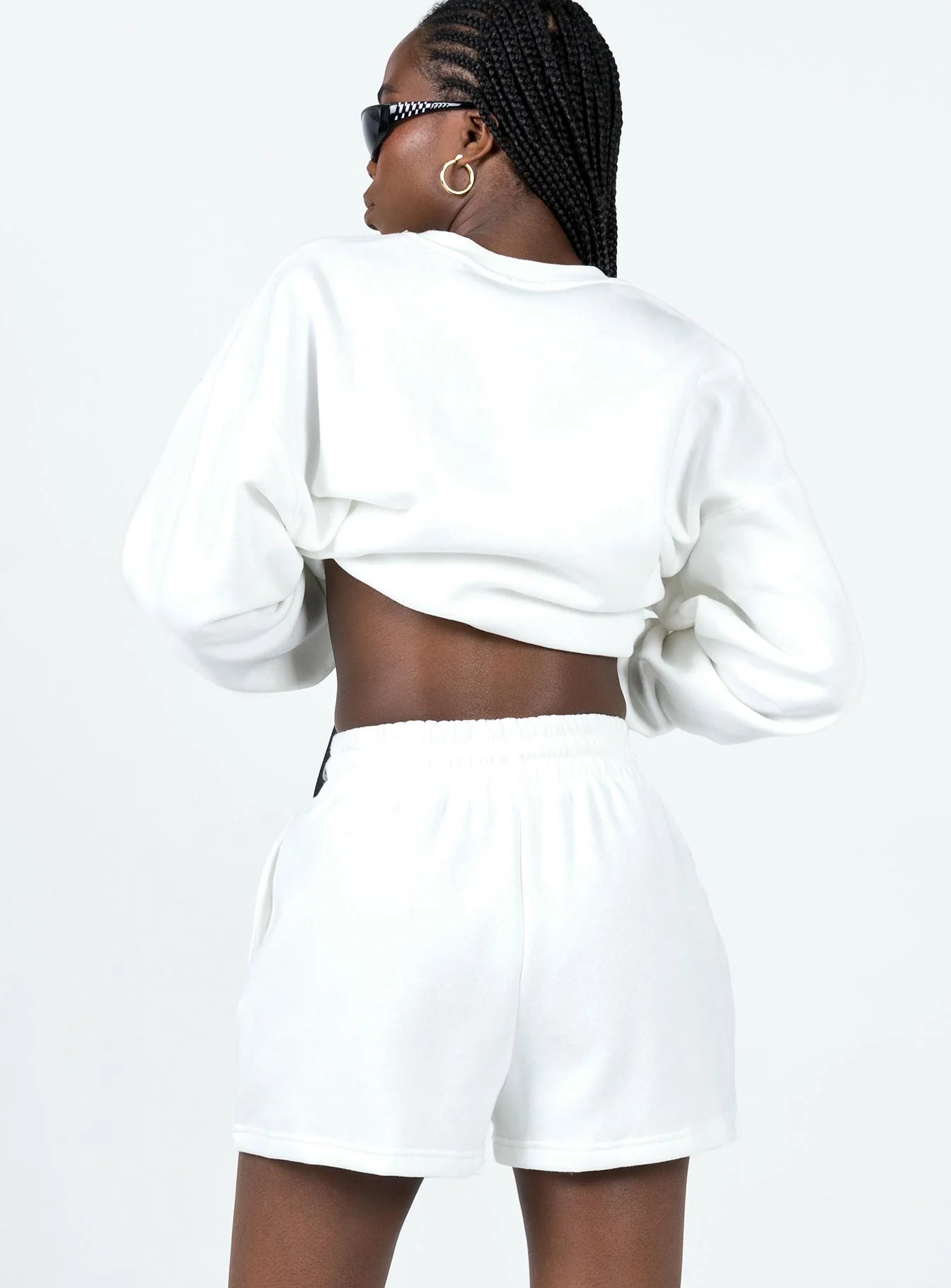 Vaycay Shorts White
