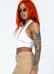 Jacinda Top White