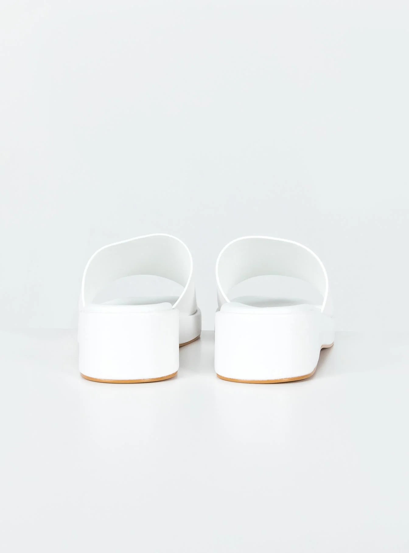 Delia Sandals White