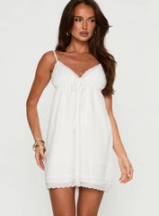 Nanette Mini Dress White