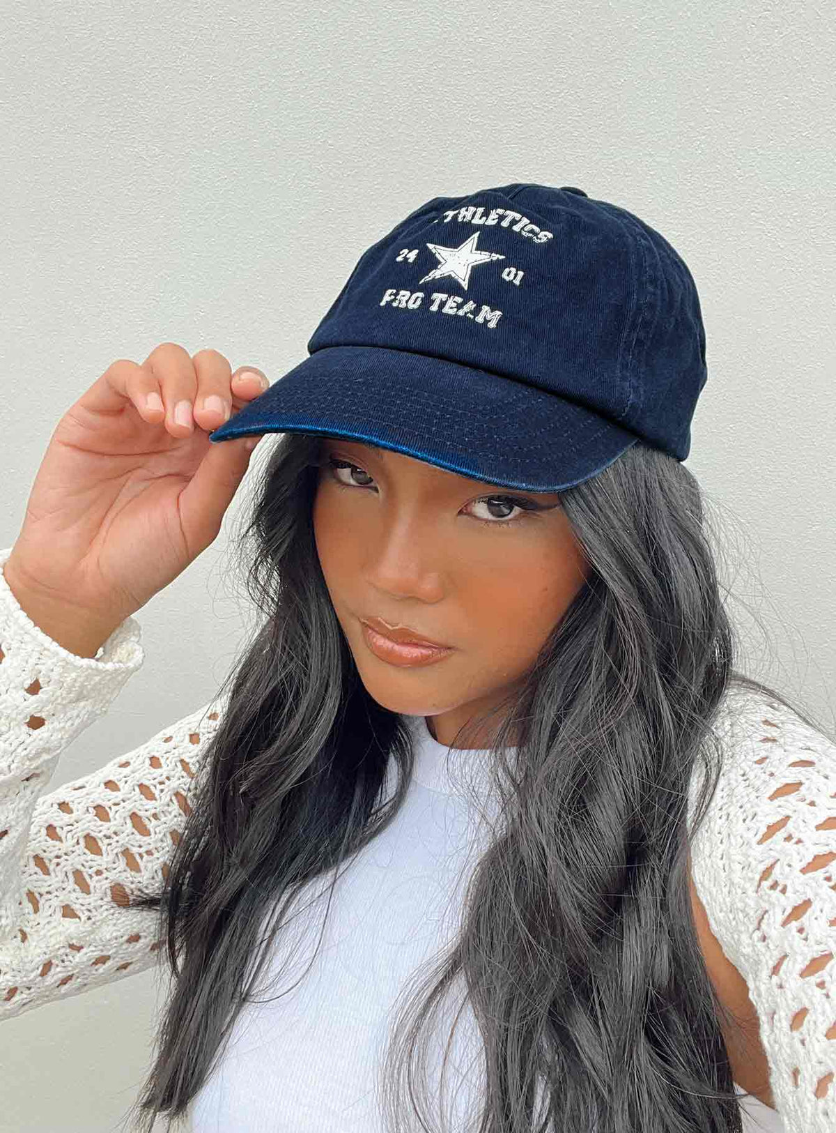 Athletics Pro Dad Cap / White