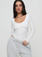 Lunella Bodysuit White