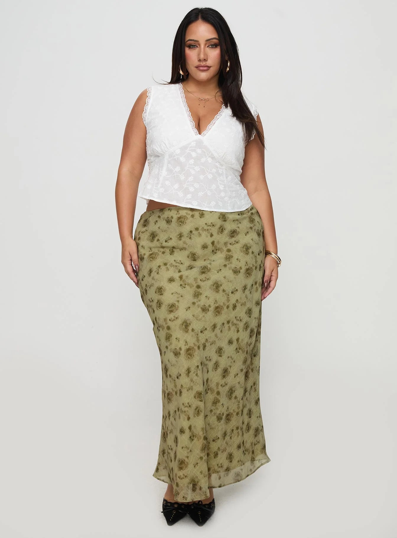 Gimmie Top White Curve