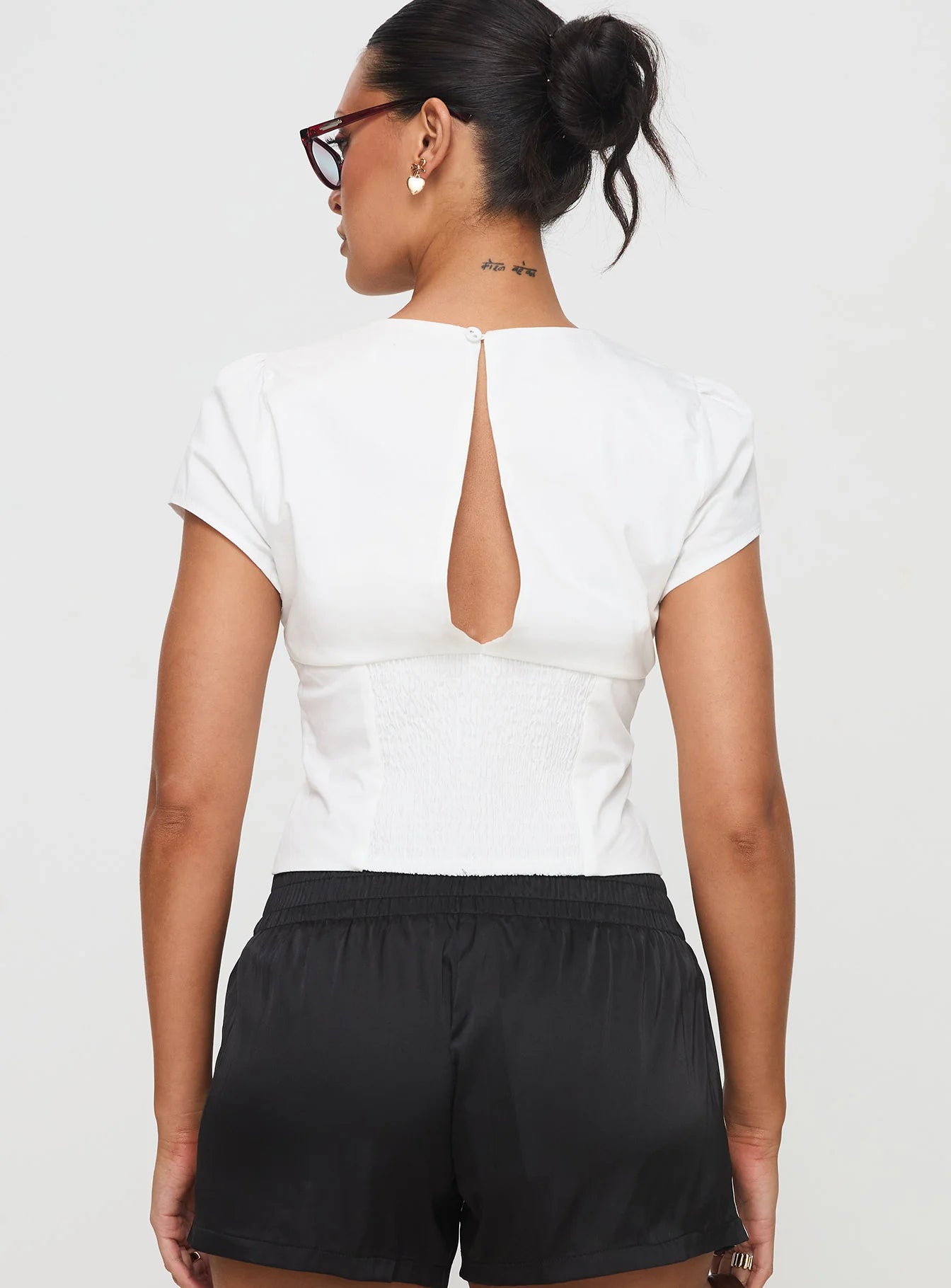 Abigale Top White