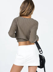 Jameson Mini Skirt White