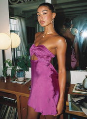 Faviola Mini Dress Purple